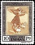 Spain 1930 Goya 10 PTS Brown Edifil 529. España 529. Uploaded by susofe